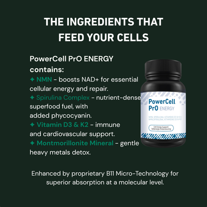 PowerCell PrO ENERGY 30s - One-a-Day Energy Powerhouse