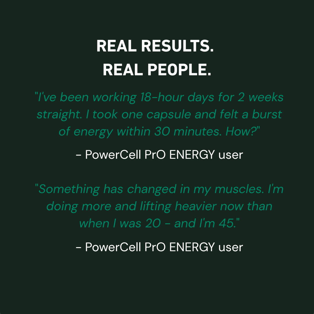 PowerCell PrO ENERGY 30s - One-a-Day Energy Powerhouse