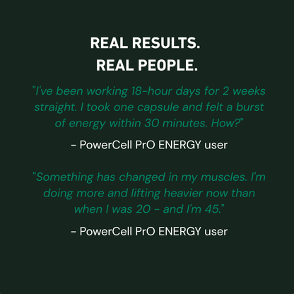 PowerCell PrO ENERGY 30s - One-a-Day Energy Powerhouse