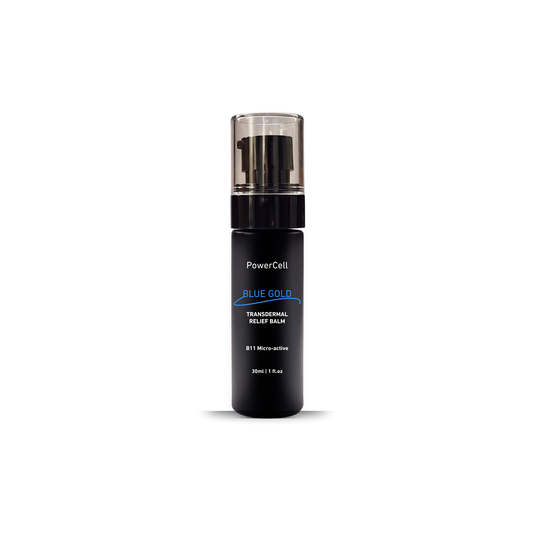 PowerCell BLUE GOLD Transdermal Balm 30ml - Remarkable Relief
