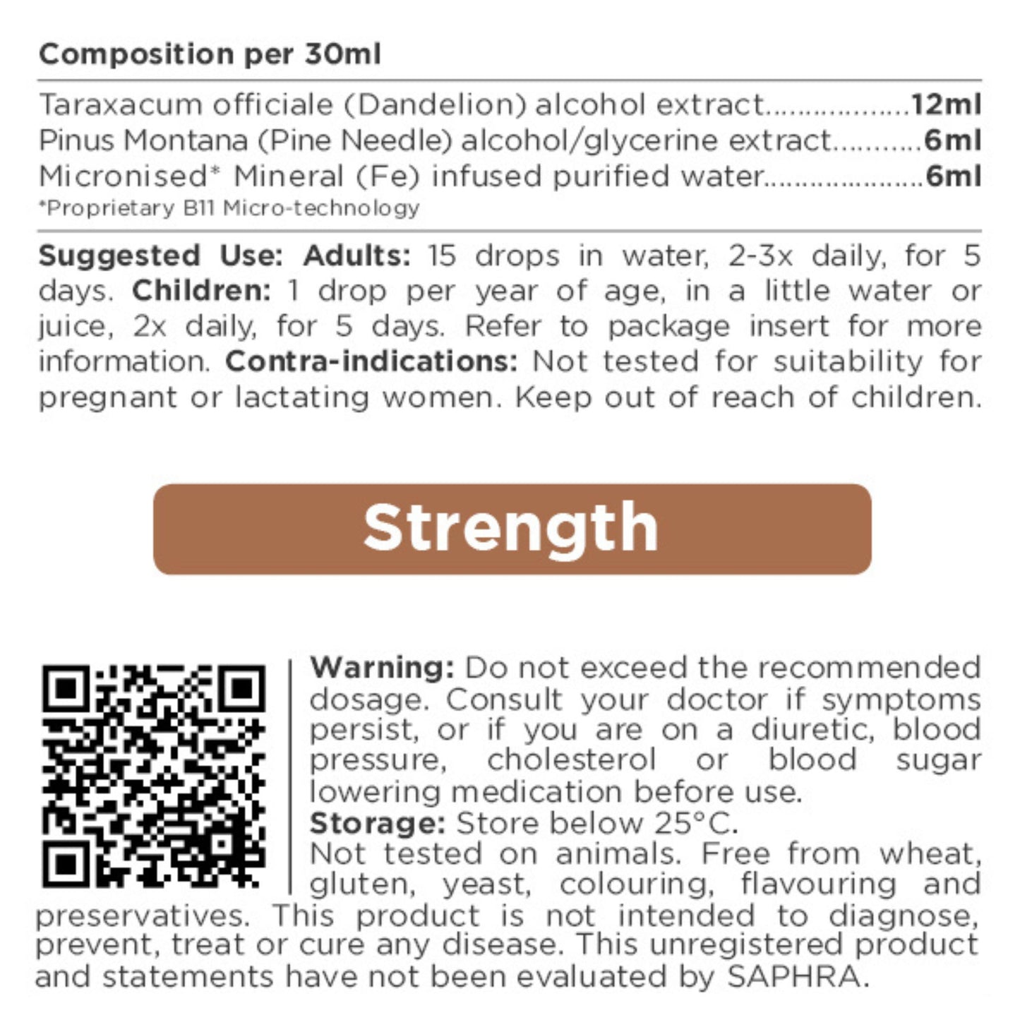 Q-Microceuticals STRENGTH 30ml